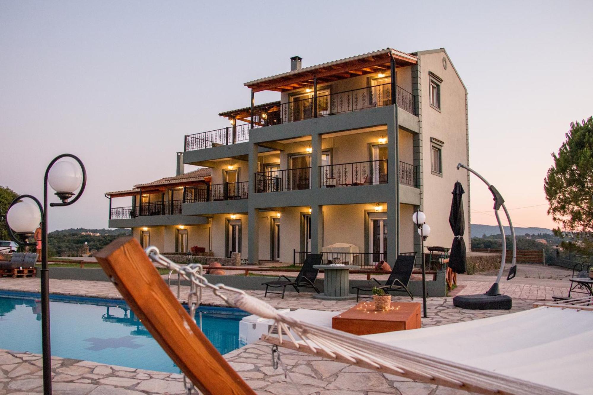 Ferienwohnung Heaven House With Pool Gouvia Exterior foto