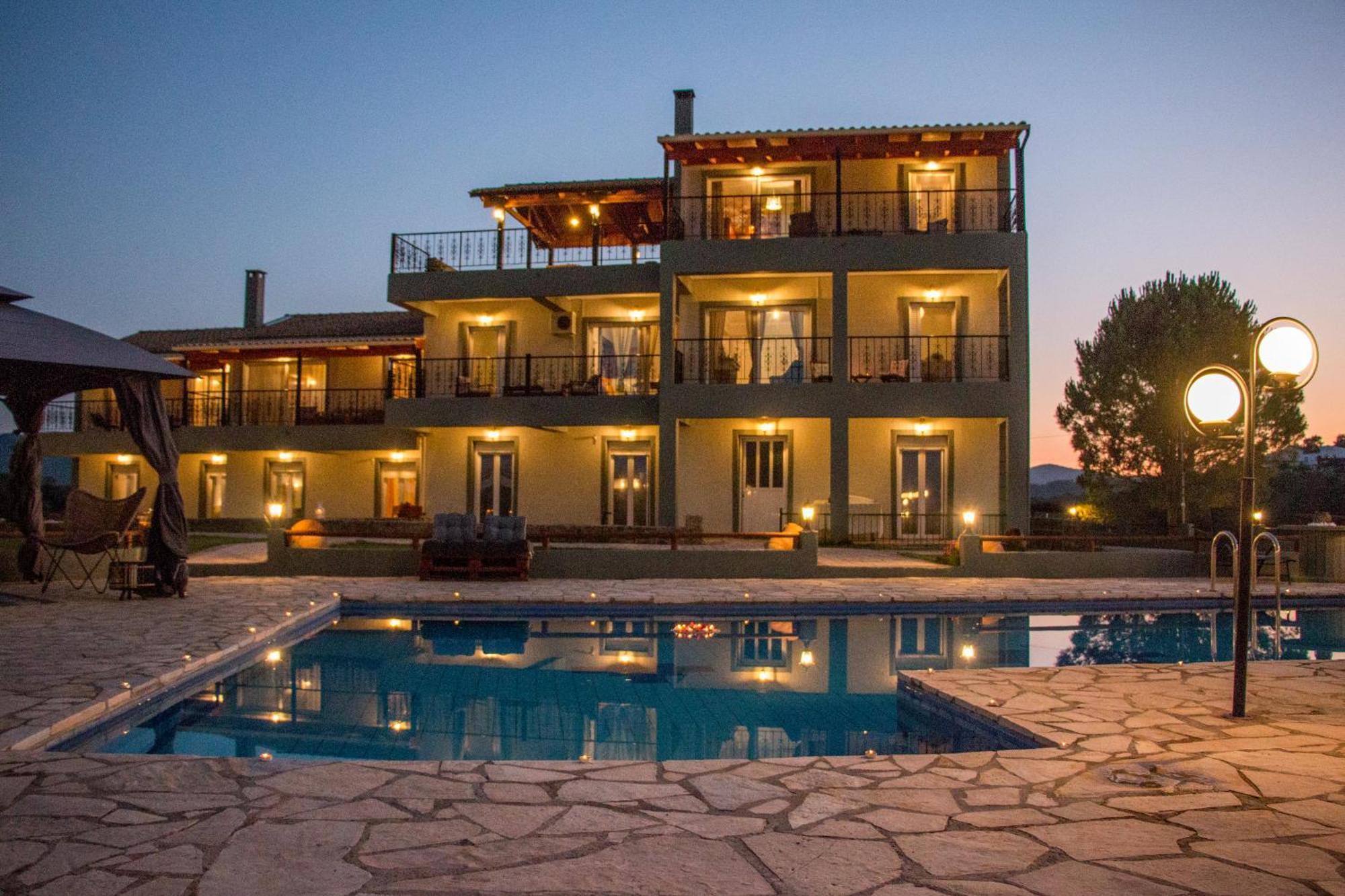 Ferienwohnung Heaven House With Pool Gouvia Exterior foto